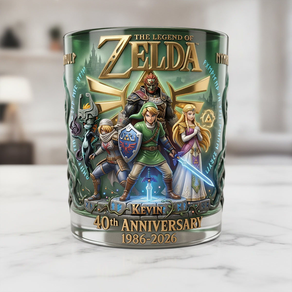 40th Anniversary Adventure 11oz Round Glass - Personalized Gifts For Fans Glass 02TYTA080626