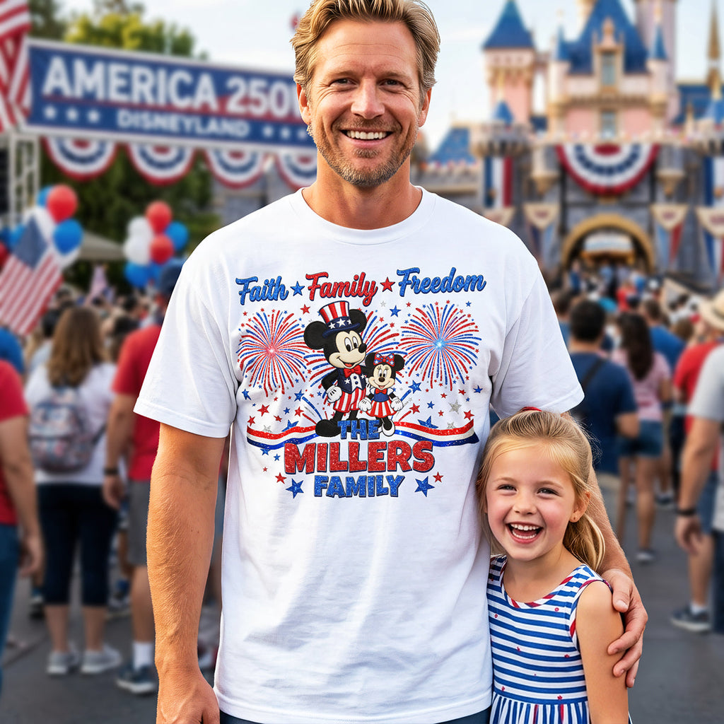 Celebrated 4th Of July Shirt - Personalized Gifts For Family 02pata010626