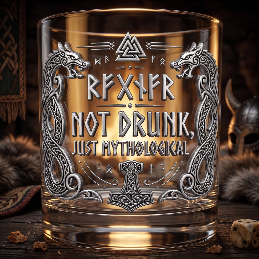 Viking Drinking Glass - Personalized Gifts 05nalu100726