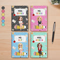 3D Effect Teacher Composition Notebook Theme - Personalized Hardcover Journal