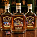 3D Effect America 250th Anniversary - Personalized Whiskey Bottle