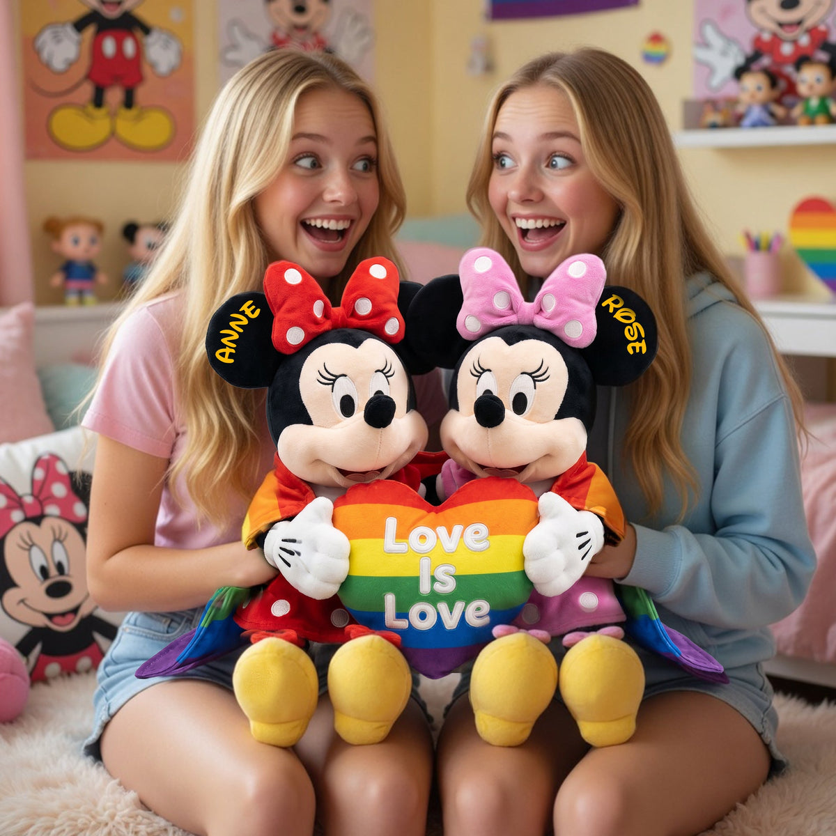 LGBT+ Pride Month Pillow  - Personalized Gifts For Couple Pillow 07NALU200526