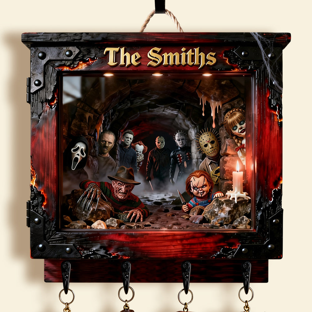Horror Villain Acrylic Key Hanger - Personalized Gifts For Family 03TGDT020326