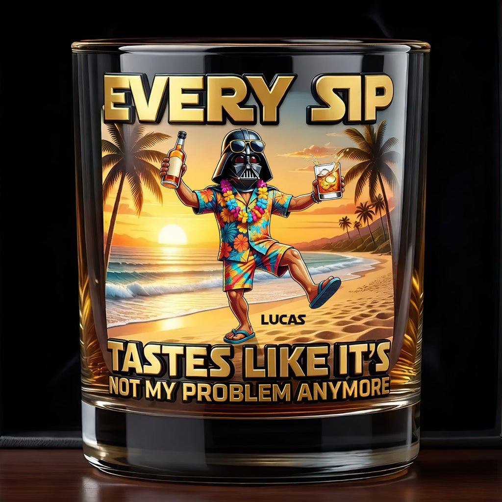 Beach Mode Activated Retirement Glass - Personalized Gifts For Retirement 01TODT160626