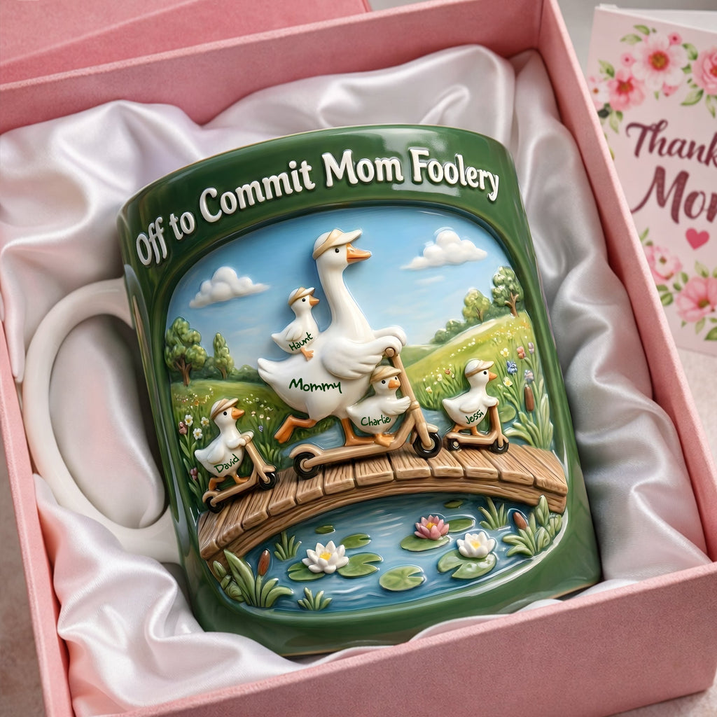 Cool Goose Mom Coffee Mug - Personalized Gifts For Moms 02qhlu040326