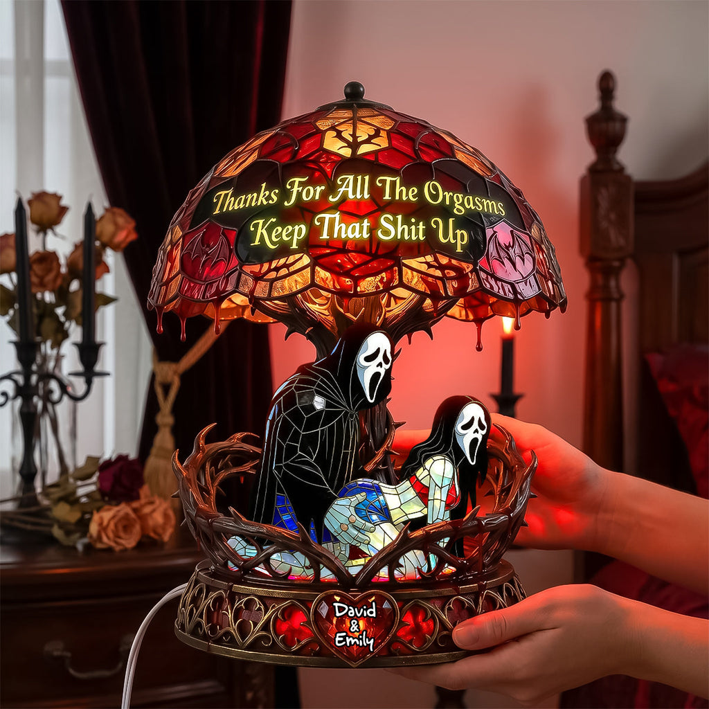 Horror Lovers Acrylic Light Box - Personalized Gifts For Couples 04ohdh180626