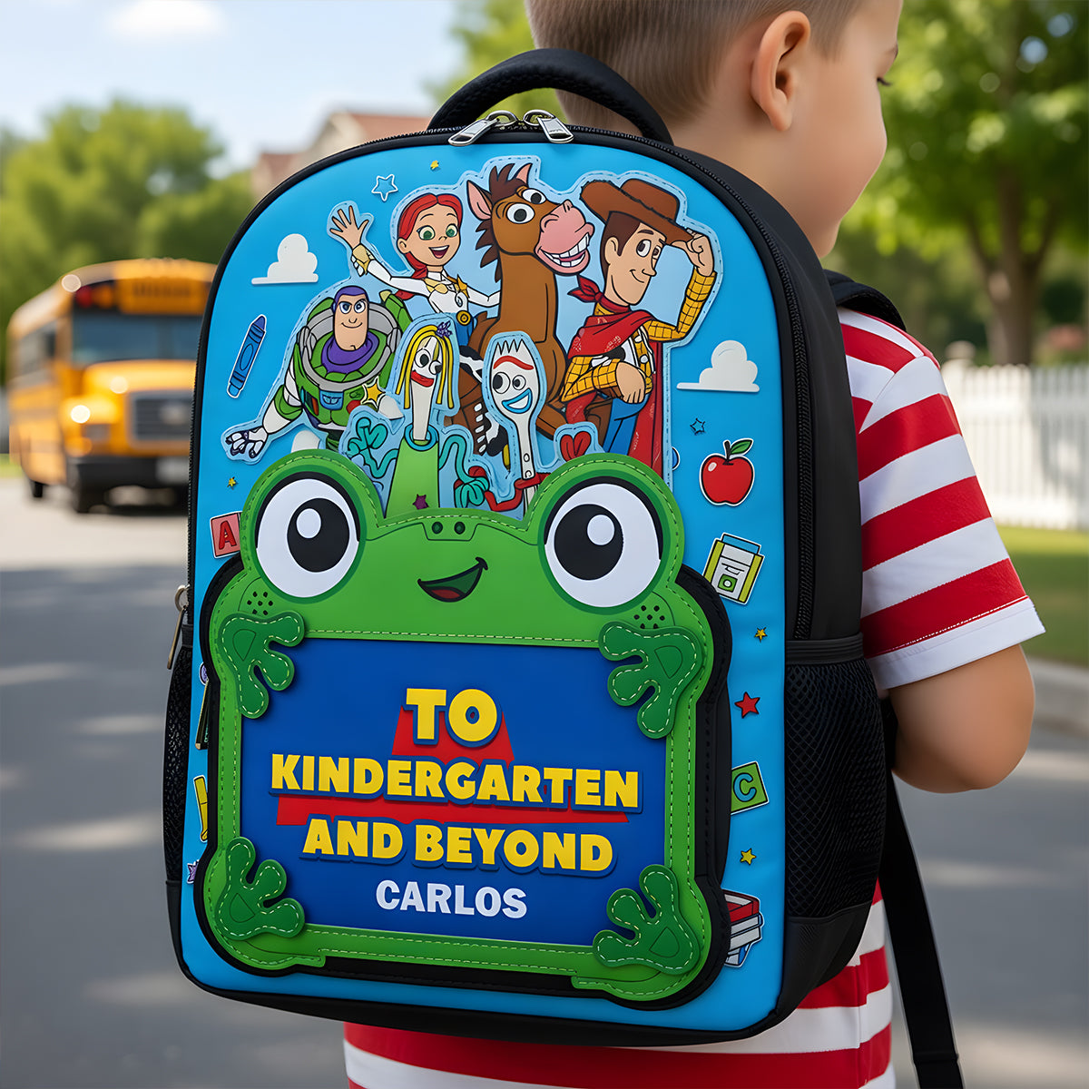 Back To School Kids Backpack - Personalized Gifts For Kids School Bag 05NADT160626