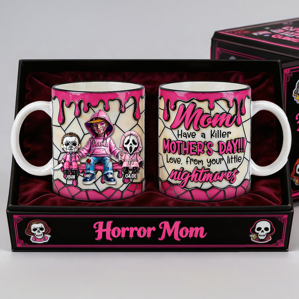 Macabre Mama Coffee Mug - Personalized Gifts For Mom 02OHDT060426
