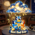 The Azure Heeler Dad Acrylic Light Box - Personalized Gifts For Dad 05TYTA120526