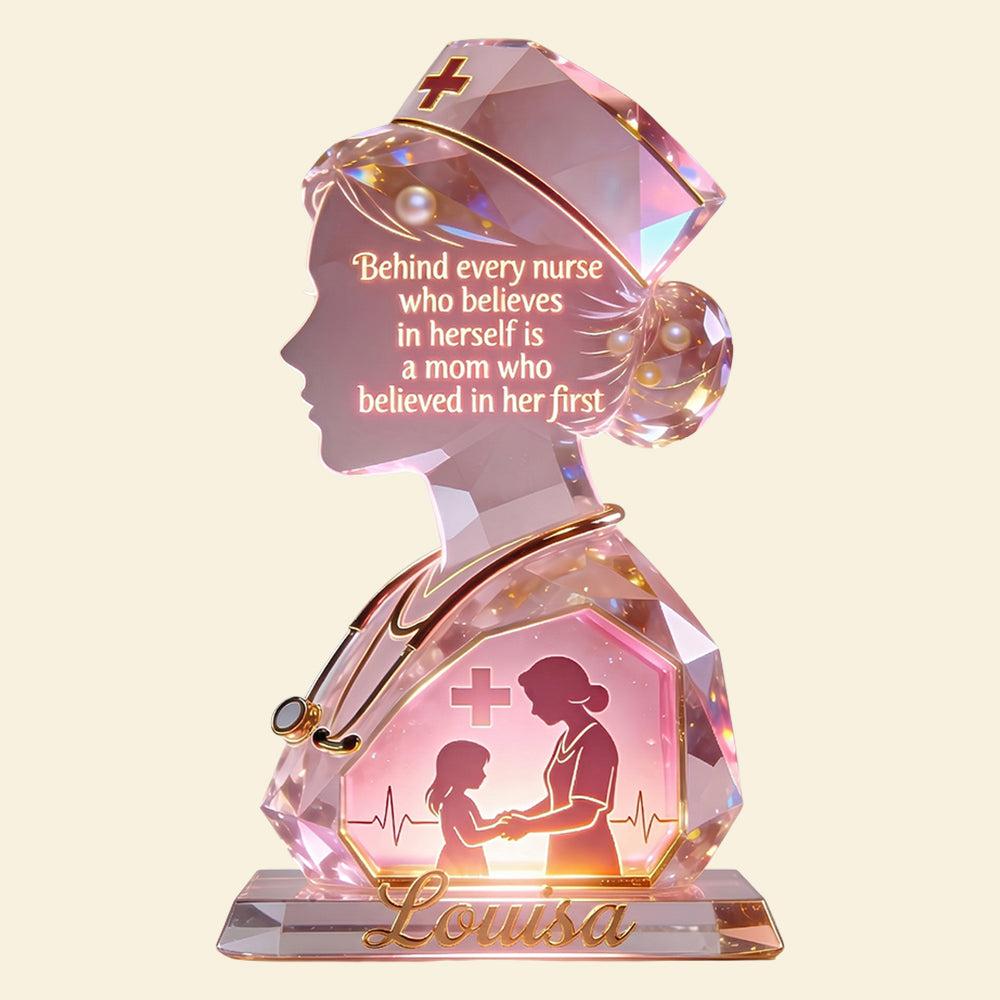Nurse Mom Acrylic Light Box - Personalized Gifts For Moms 03pgdt270326