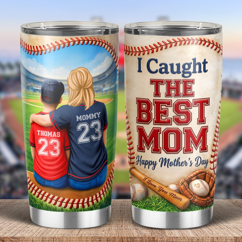 Baseball Mom Tumbler - Personalized Gifts For Mother's Day 03huqn190326