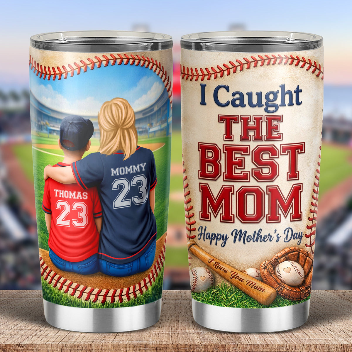 Baseball Mom Tumbler - Personalized Gifts For Mother's Day 03huqn190326