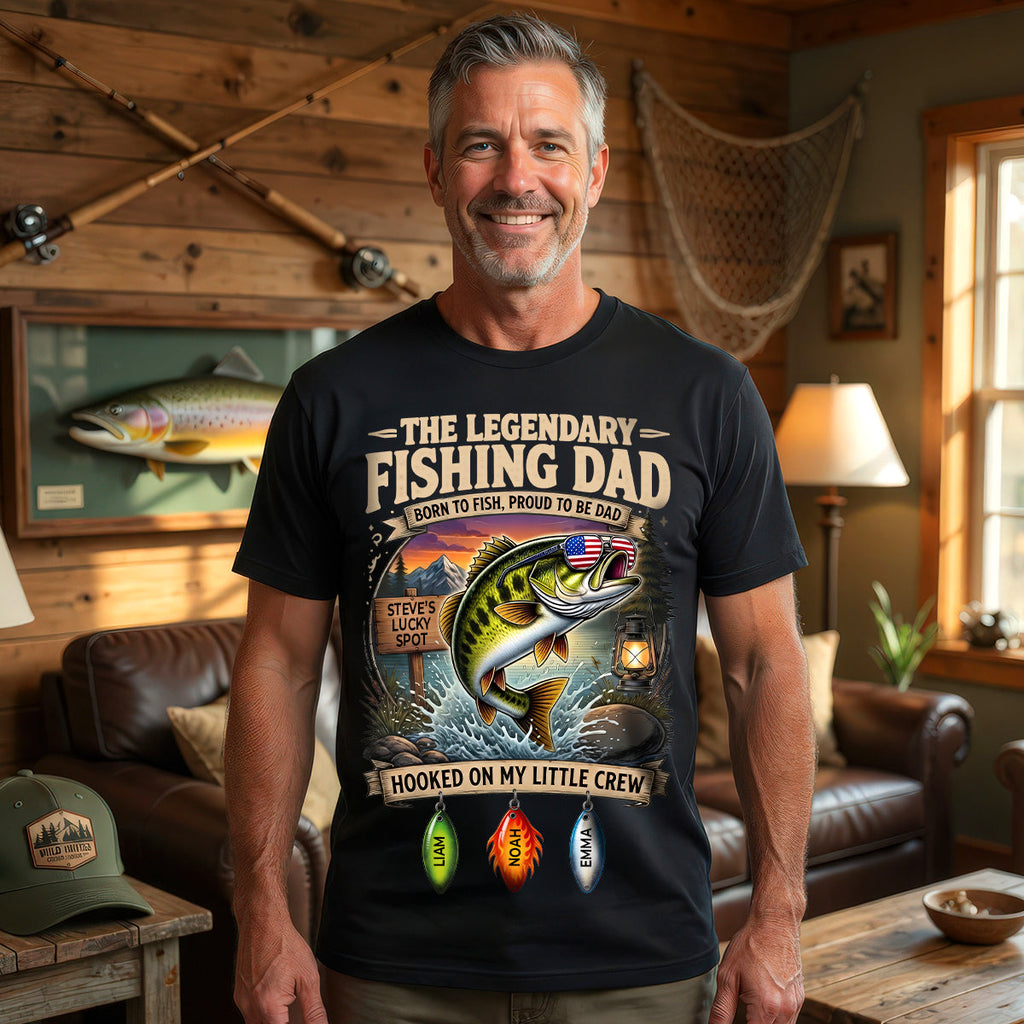 Proud To Be A Dad Shirt - Personalized Gifts For Dad 04TYDH180526