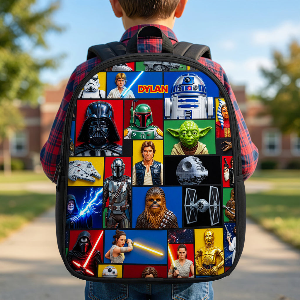Legend Warriors School Bag - Personalized Gifts For Kids 04dtdt010726