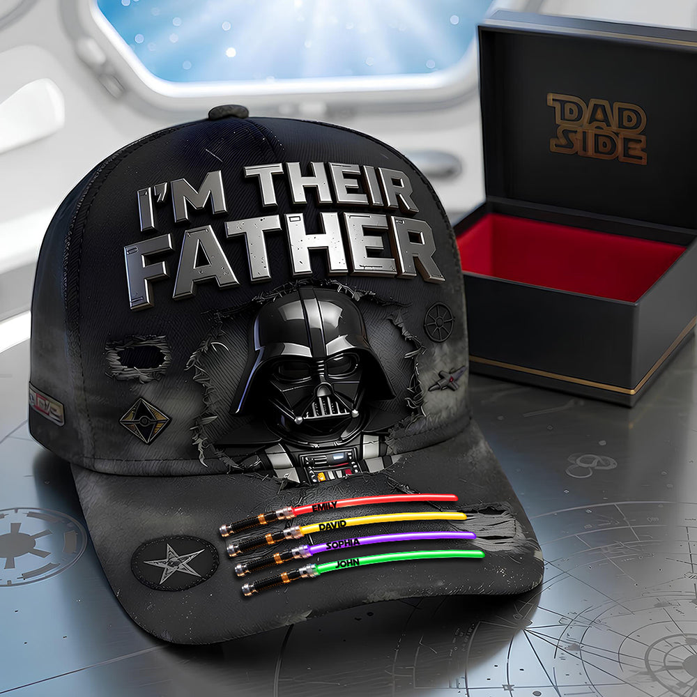 I'm Their Father Classic Cap Personalized Gifts For Dad 087TODT080626