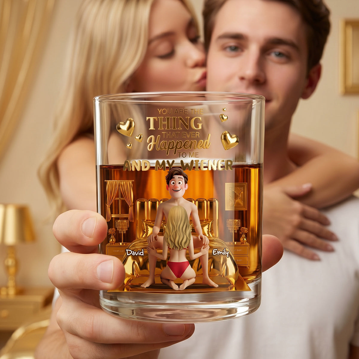 Naughty Couples Drinking Glass - Personalized Gifts For Couples 05ohdh270526