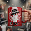 King Style Glitter Glove Mug - Personalized Gifts For Music Lovers 01NADH040526