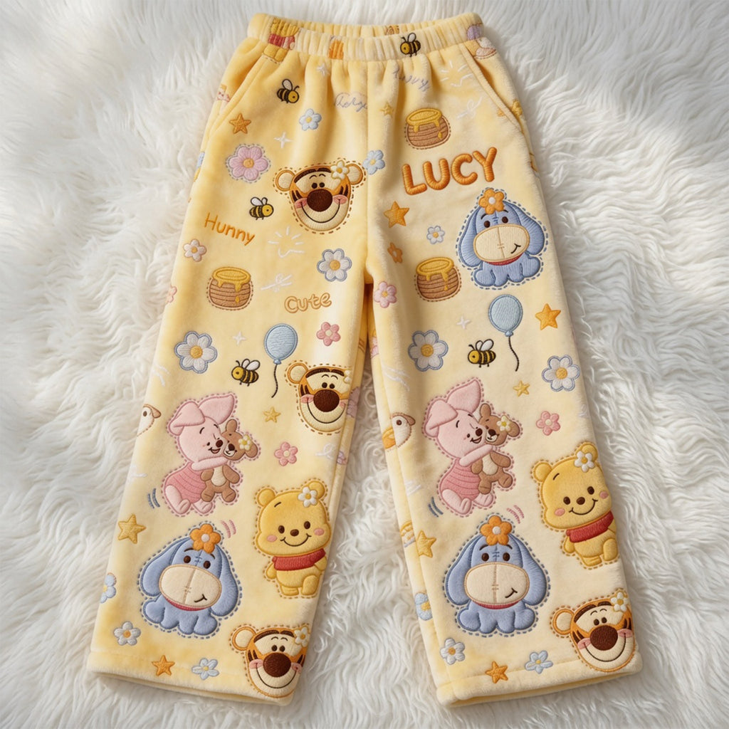 Lovely Characters Pajama Pants - Personalized Gifts 03paqn240626