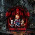 Horror Fans Dad And Kids Acrylic Light Box - Personalized Gifts For Father's Day Light Box 05TYLU120526
