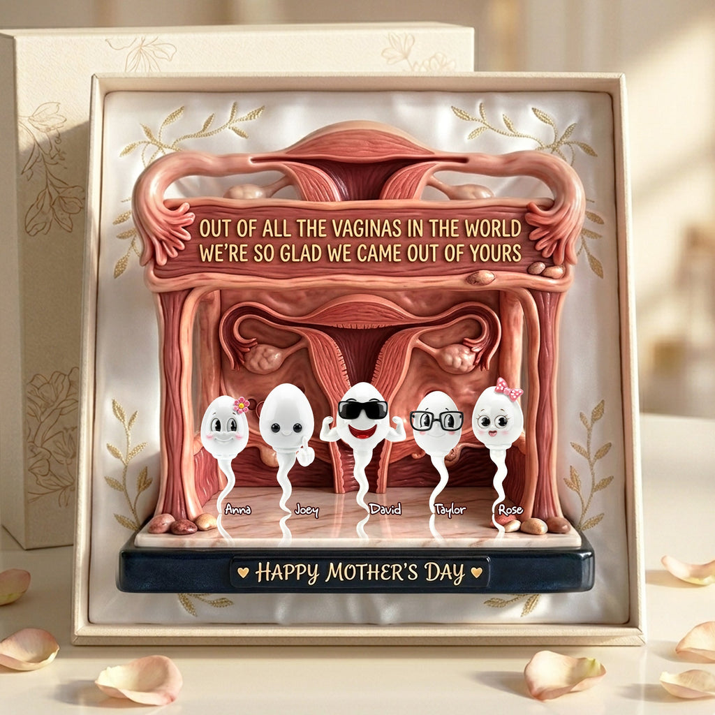 Funny Rude Mom Acrylic Plaque - Personalized Gift For Mom 05OHLU010426