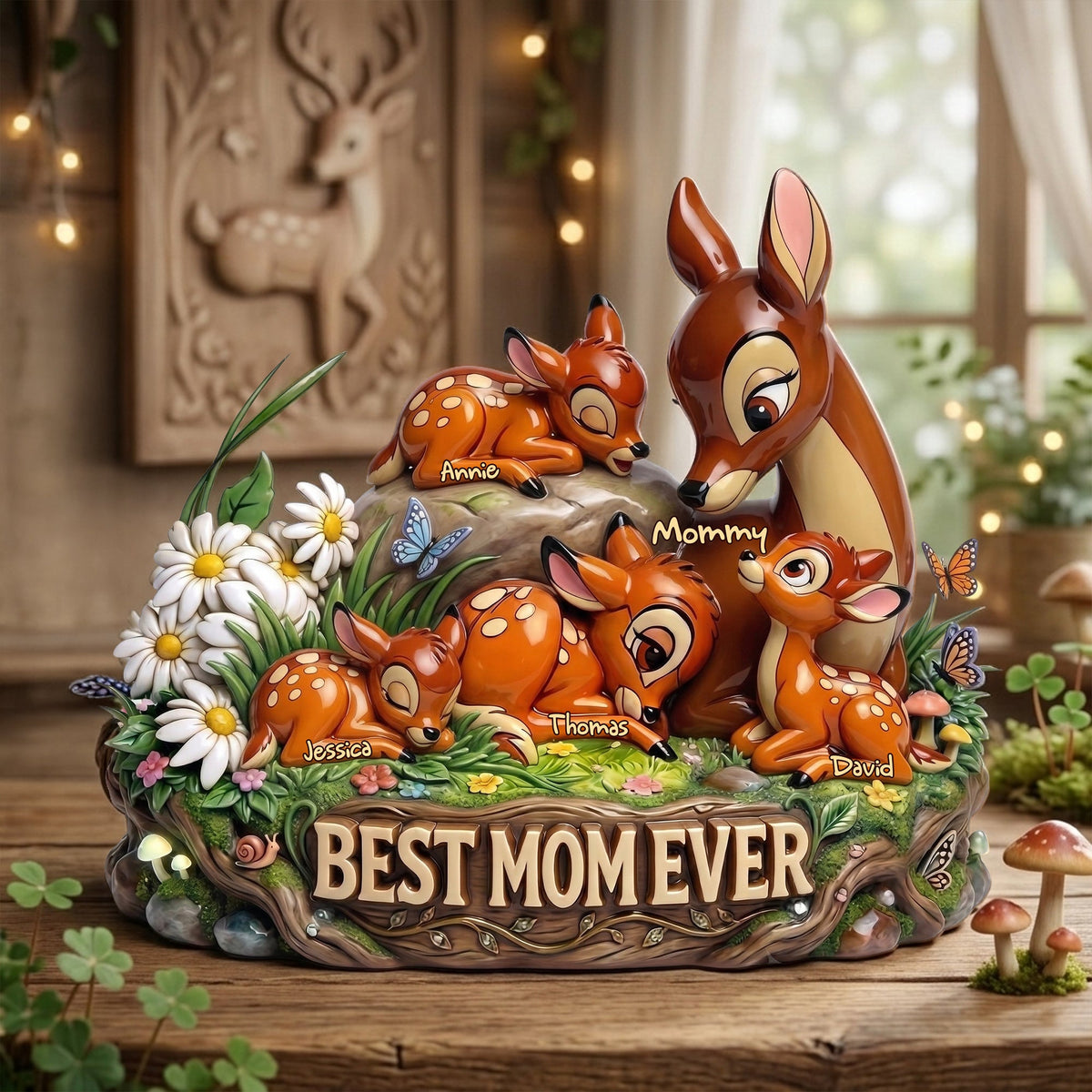Best Mom Ever Acrylic Plaque - Personalized Gifts For Mom 02TYLU300326