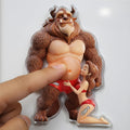 Playful Couple Anti-collision Fridge Magnet - Personalized Gift For Couples 02OHDT160626