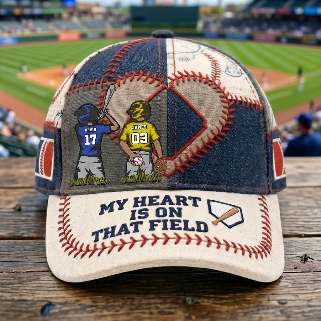 Passionate Baseball Dad Classic Cap - Personalized Gifts For Baseball Parents 01QHTA160426