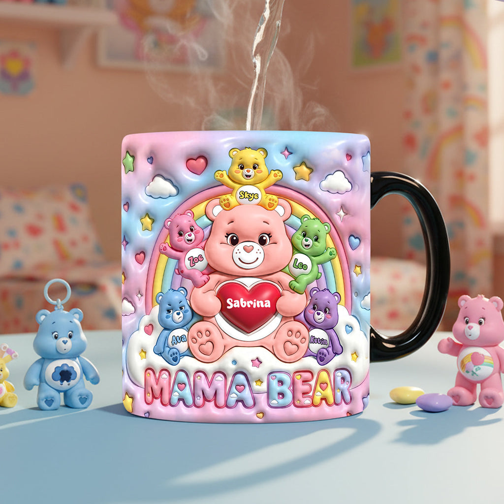 Mom And Cubs Magic Mug - Personalized Gifts For Mom 03NATA220426