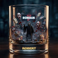 Horror Movie Round Glass - Personalized Gifts For Horror Lovers 03ohqn120326