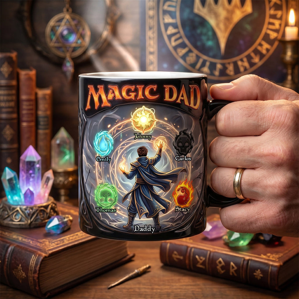 Fantasy Magic Coffee Mug - Personalized Gifts For Dad 03nadh050526