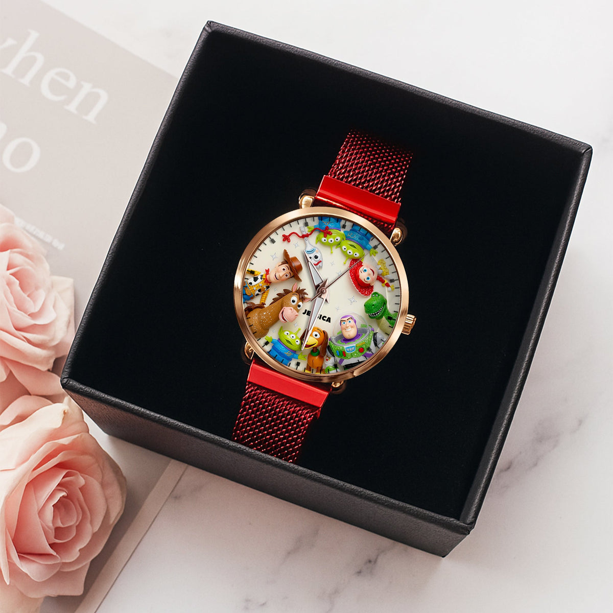 Friendship Adventure Mesh Strap Quartz Watch - Personalized Gifts 03NADT230626