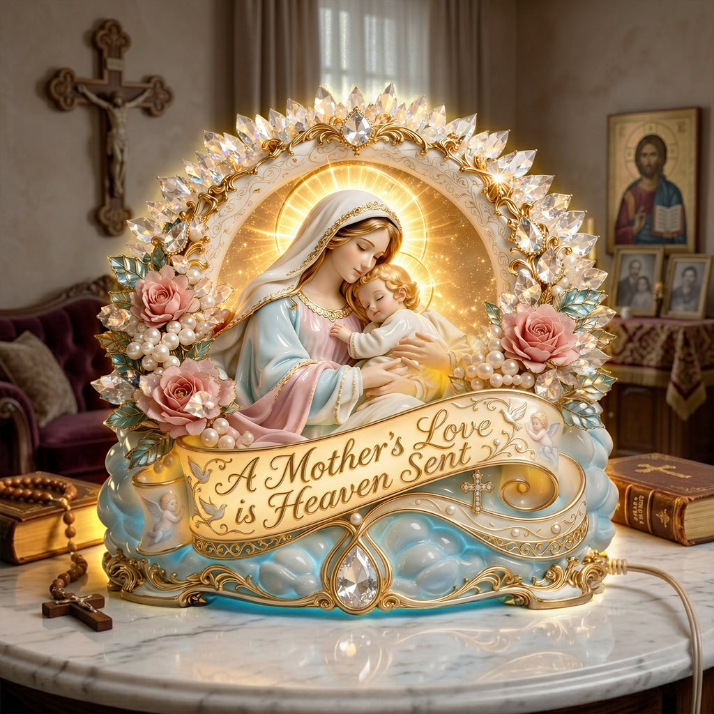 Blessed Mother Love Light Box – Gift For Christian 02TYLU280326