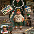 Custom Photo Fishing Dad Tag Keychain - Personalized Gifts For Dad 03tyta280426