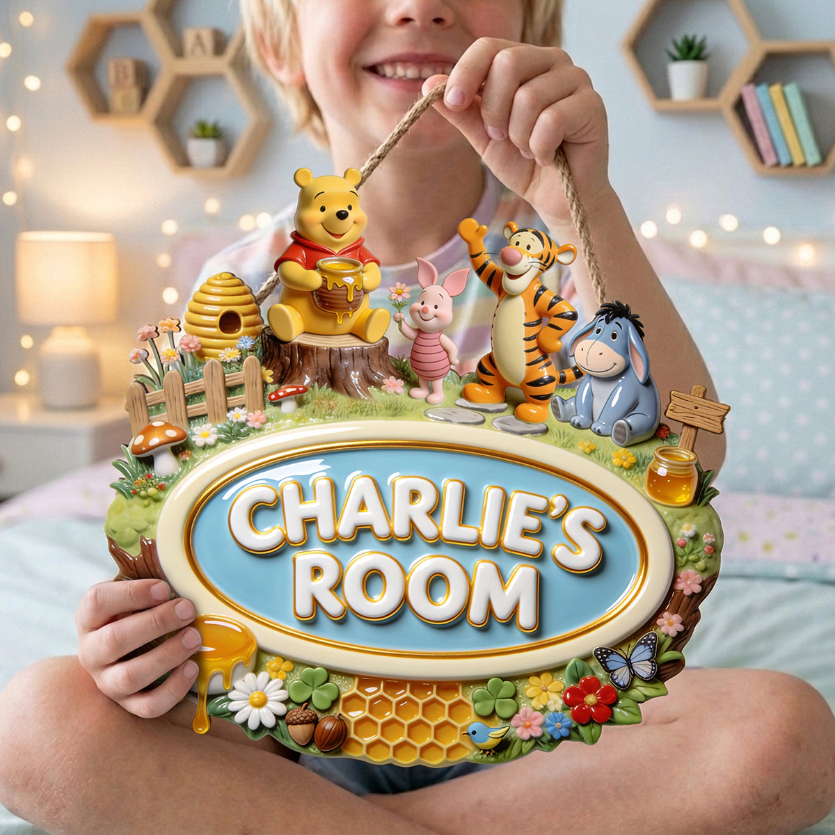 Sweet Little Space Acrylic Sign - Personalized Gifts For Kids 01PGTA130726