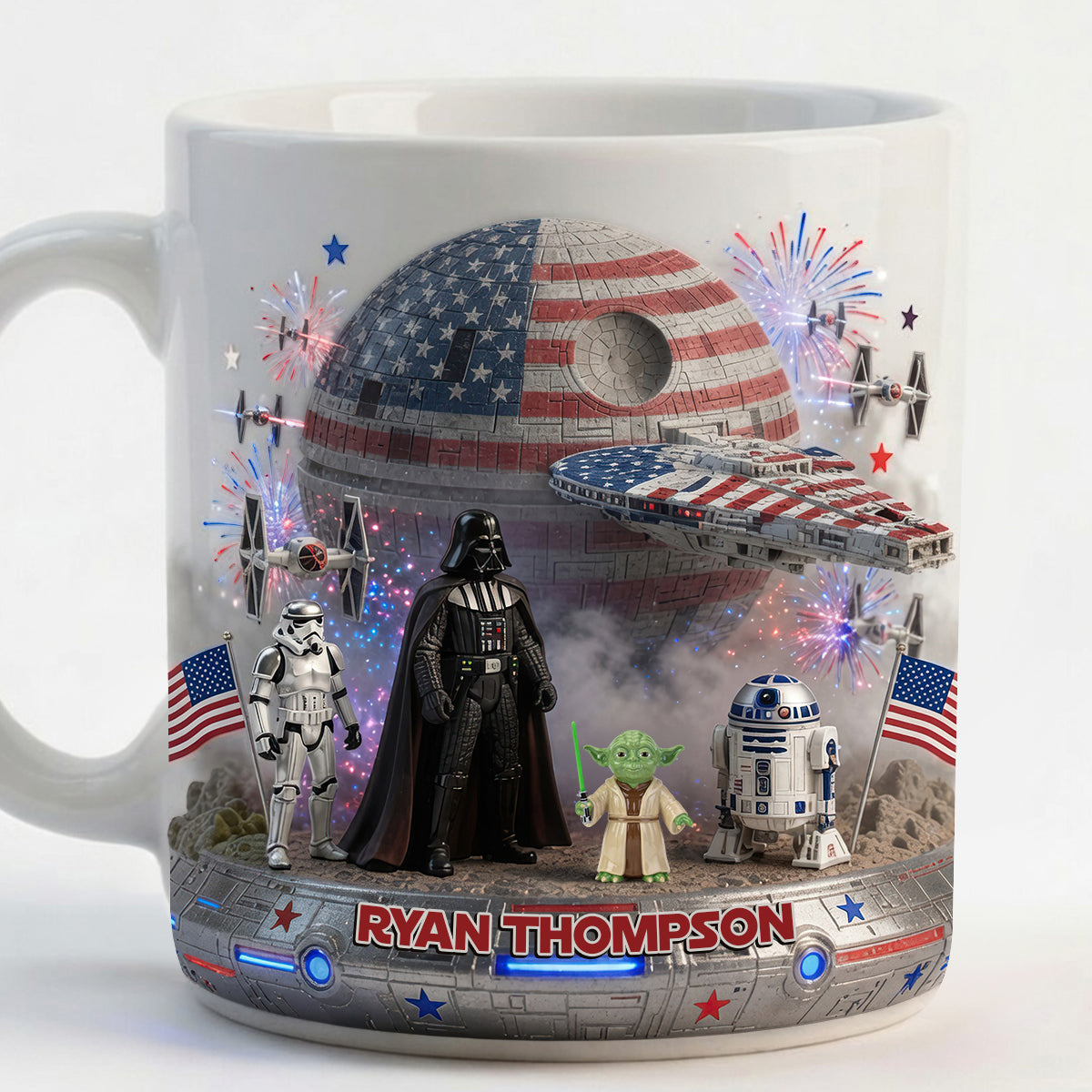 Celebrates Independence Day Coffee Mug - Personalized Gifts For Patriots 02ohdt090626