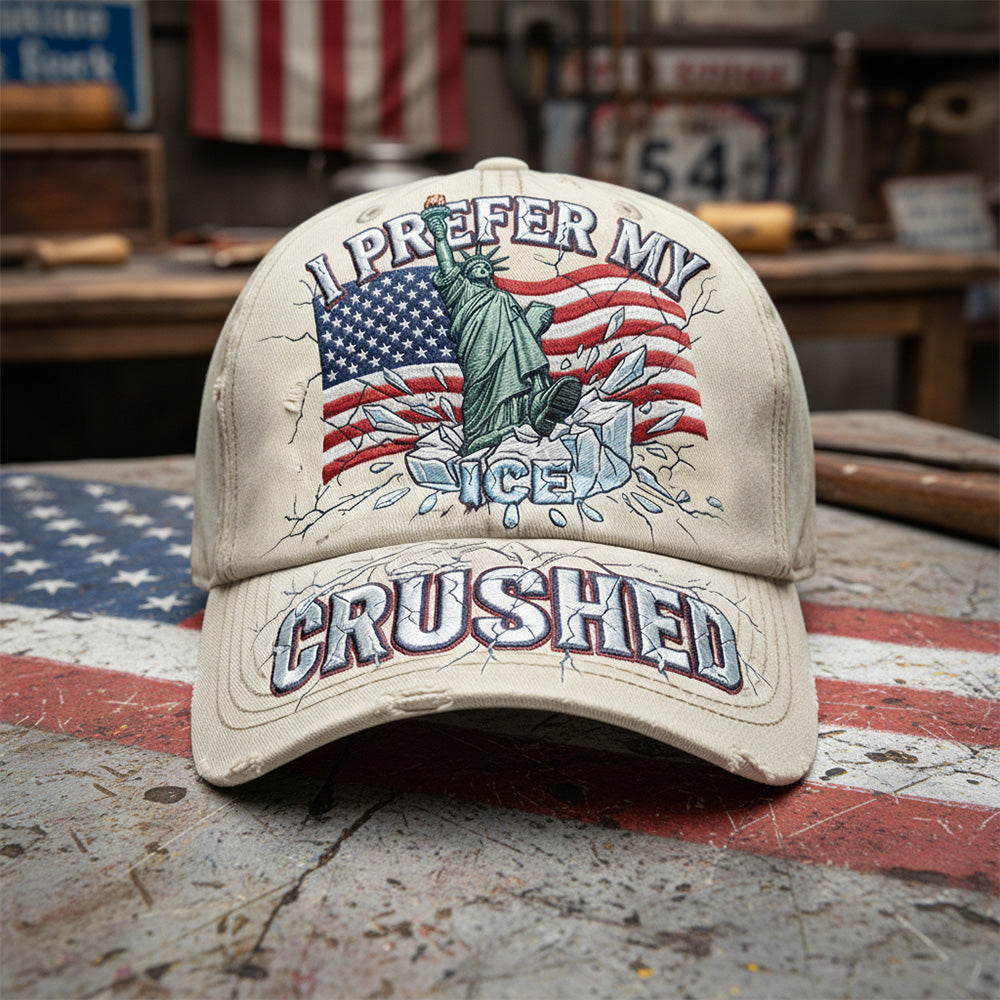 I Prefer My Ice Crush Gifts For American Patriots Classic Cap 03pata280226