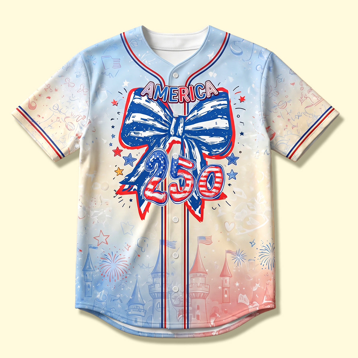 Family Independence Day Baseball Jersey - Personalized Gifts For Patriots 01NADH120626