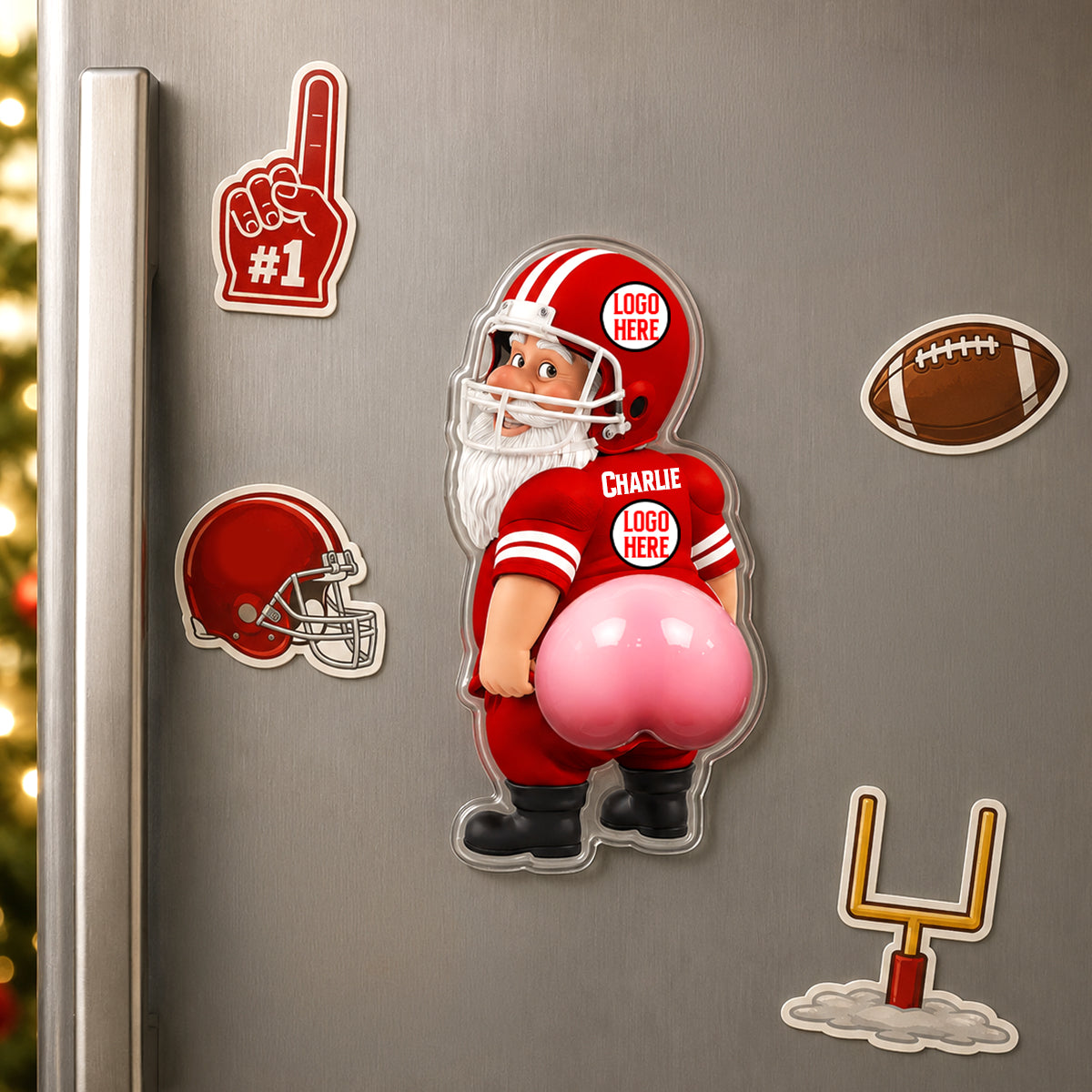 Seasonal Gnome Fridge Magnet - Personalized Gift For Sport Lovers 03OHDH030726
