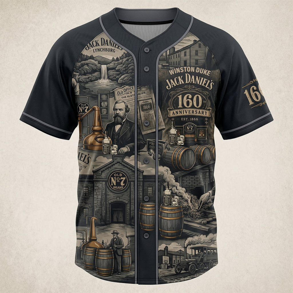160th Annniversary Drinking Legend Baseball Jersey Shirt - Personalized Gifts 04qhdt110626