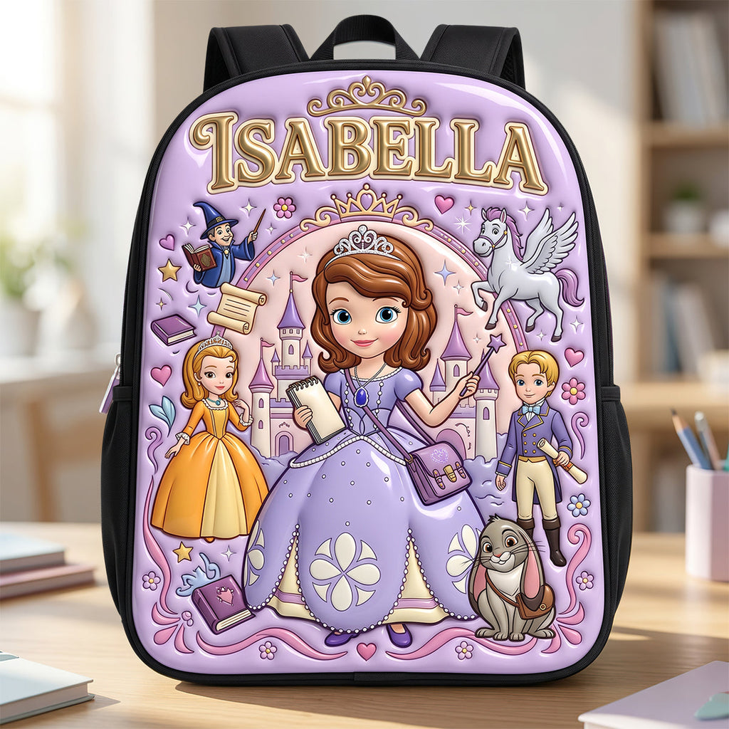 Little Princess School Bag - Personalized Gifts For Kids 03tydt130726