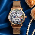 The Land Of Freedom Mesh Strap Quartz Watch - Personalized Gifts For Patriots 03padt080626