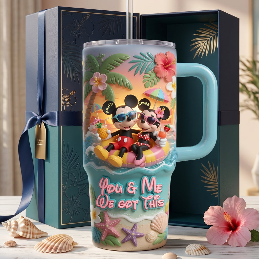 You and Me We Got This Tumbler With Handle - Personalized Gifts For Couple 06tylu180626