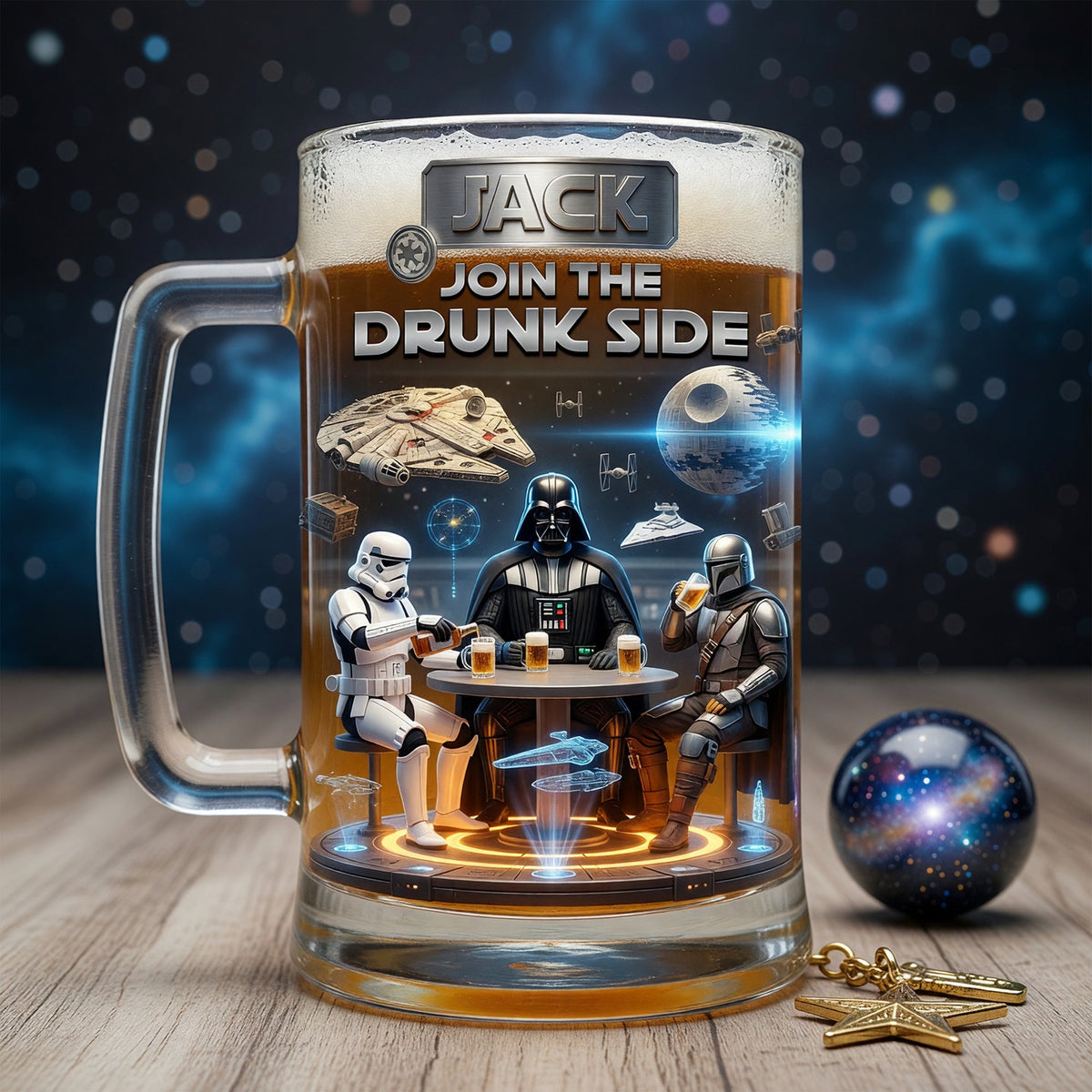 Drunk Party Beer Glass - Personalized Gifts 03qhqn200626