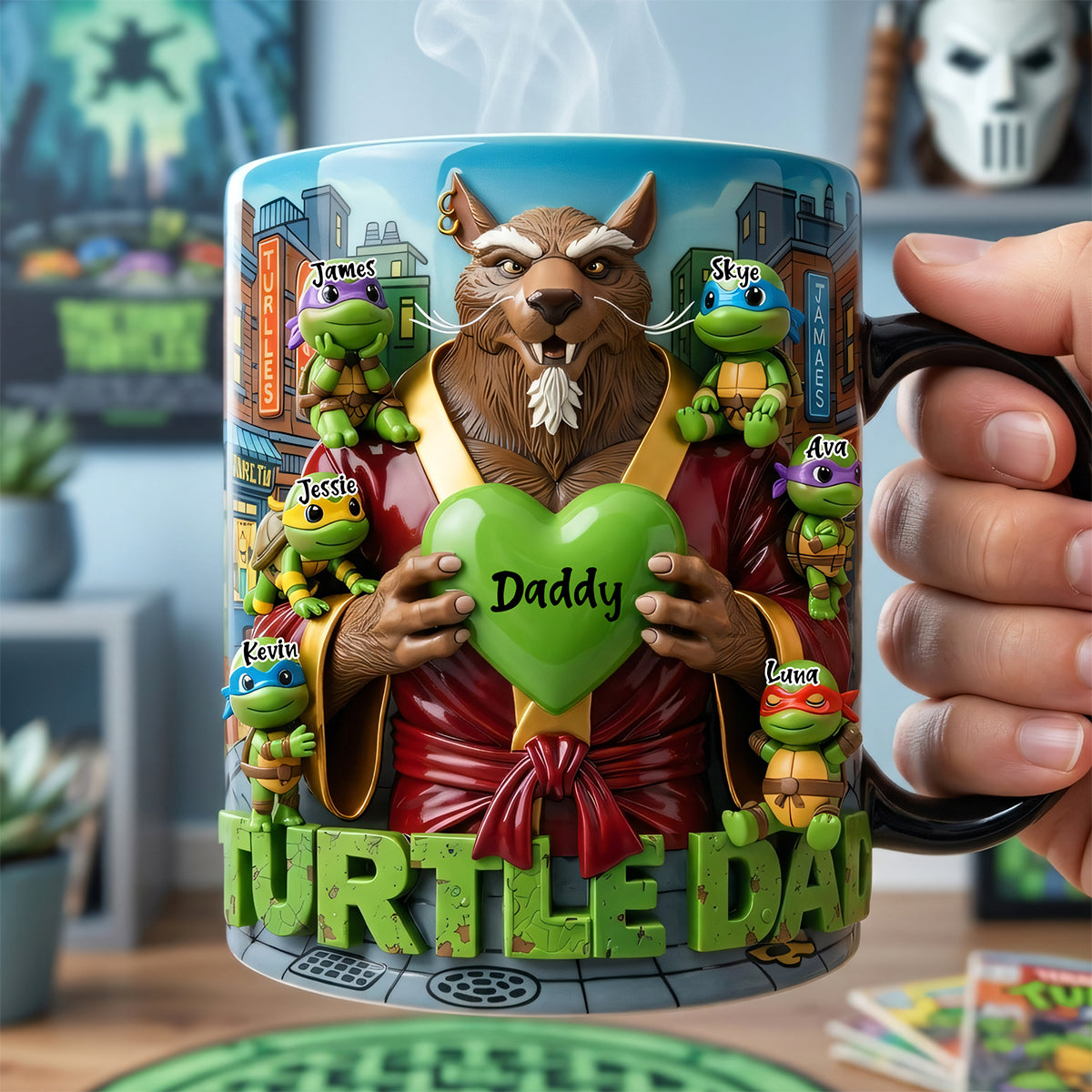 Legendary Dad Magic Coffee Mug - Personalized Gifts For Dad 03ohta300426