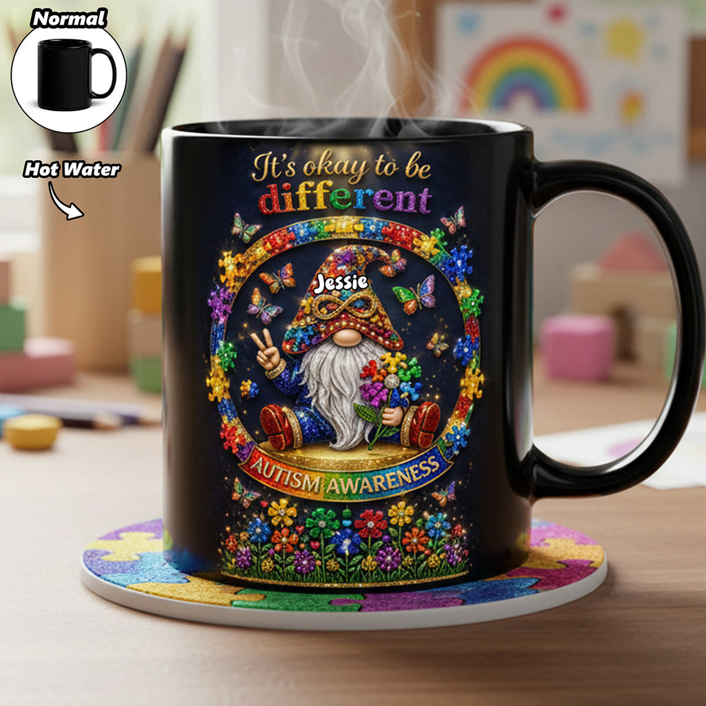 Gnome Puzzle Magic Coffee Mug - Personalized Gift for Autistic 01TOTA020426