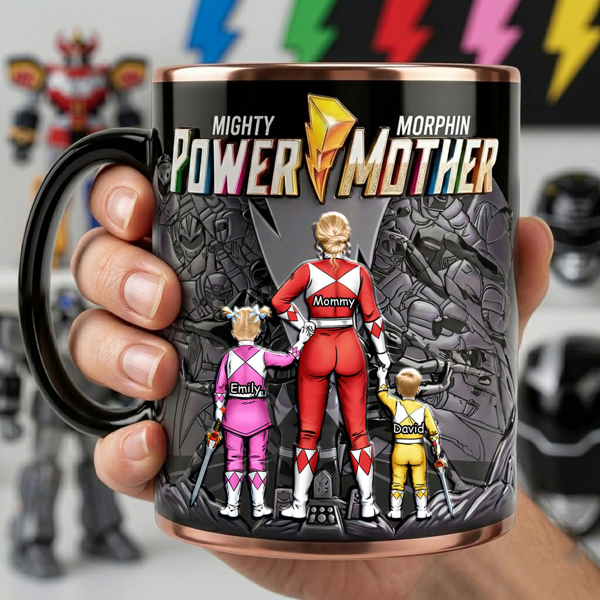 Mom Hero Squad Magic Mug - Personalized Gifts For Mom 04OHLU090426