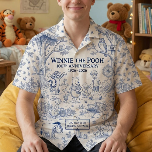 100th Aniversary Hawaiian Shirt - Personalized Gifts For Childhood Shirt 04tylu010726