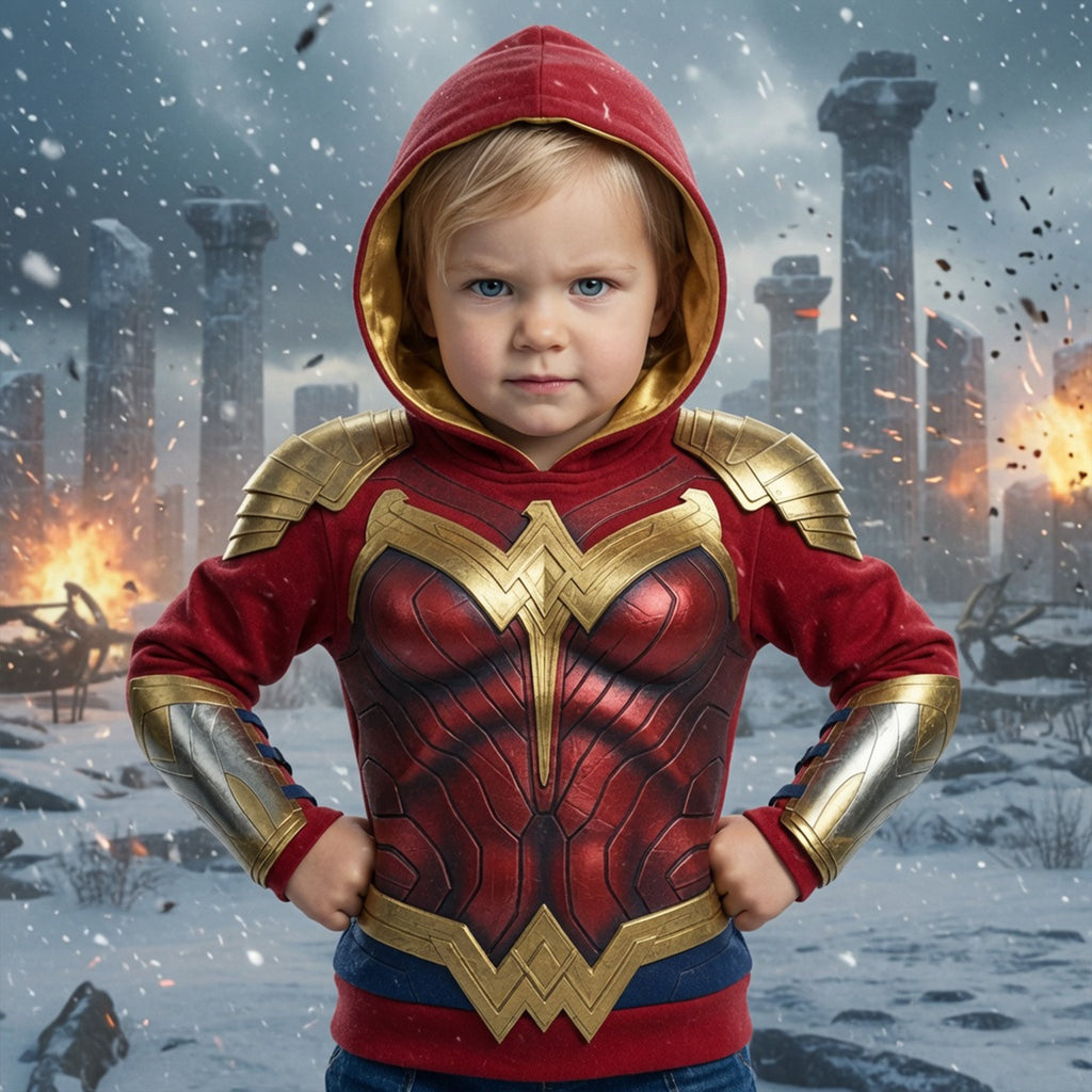 Mighty Warrior Hoodie - Personalized Gifts For Fantasy Lovers Kid Shirt 04hylu060726