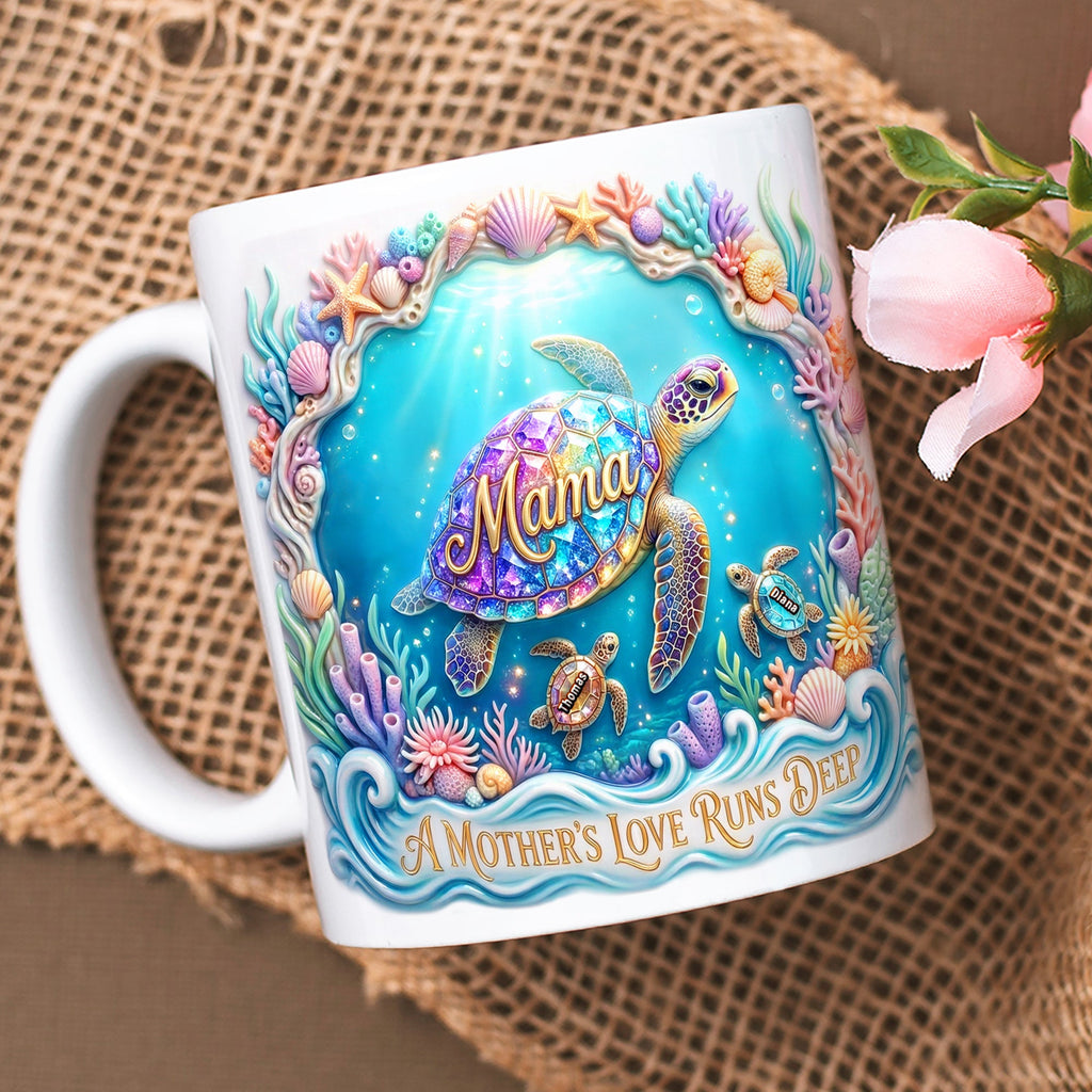 A Mother's Love Run Deep Coffee Mug- Personalized Gifts For Mother 06toqn090426