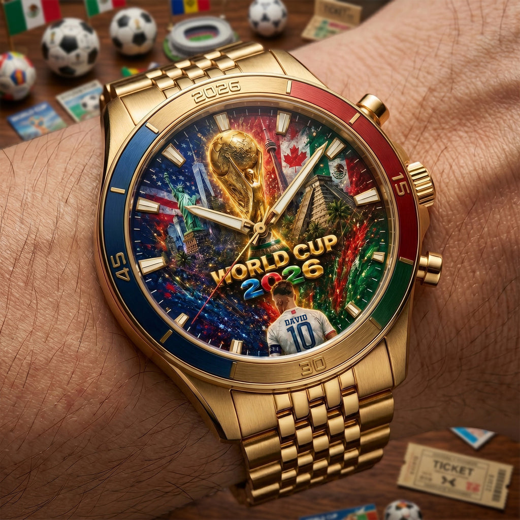 Global Championship Stainless Steel Men's Watch - Personalized Gifts For Sport Lovers 03tolu260526